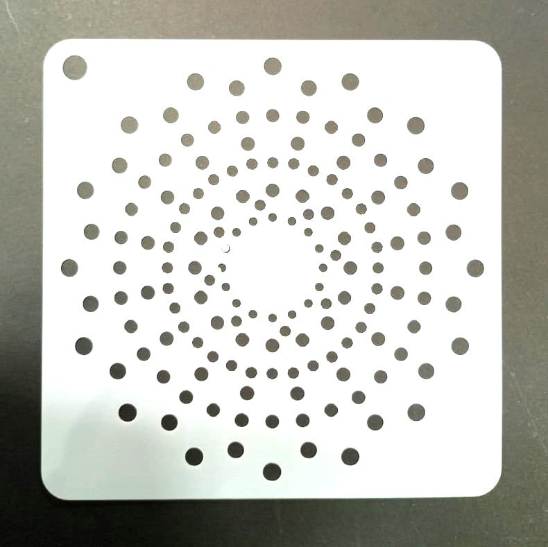 Plastic Stencil  5" x 5" ( 43 Designs )