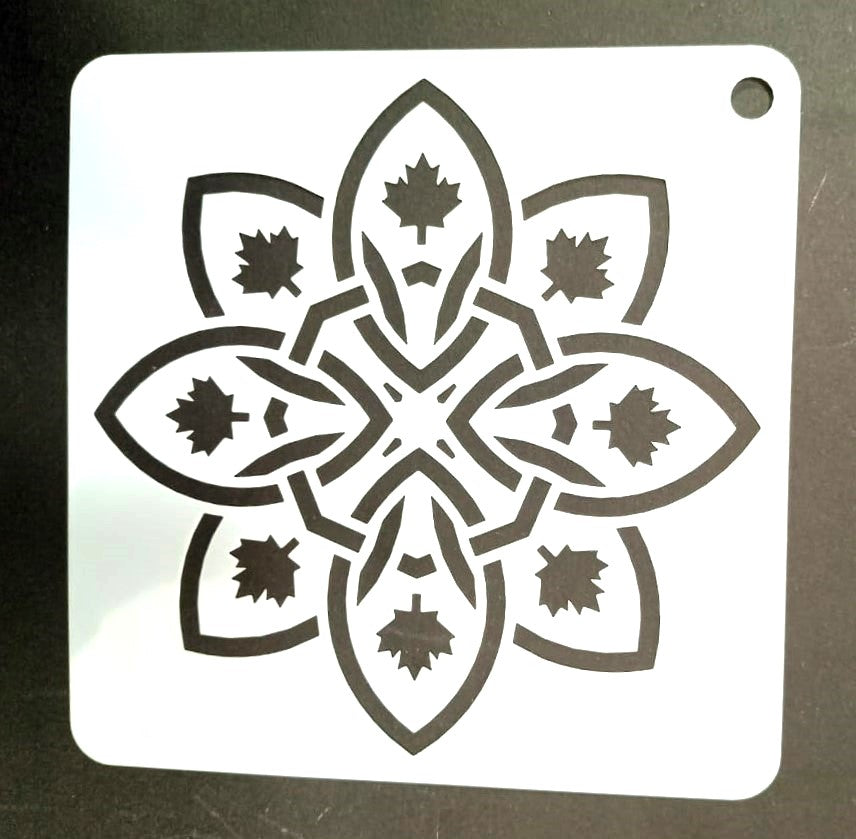 Plastic Stencil  5" x 5" ( 43 Designs )