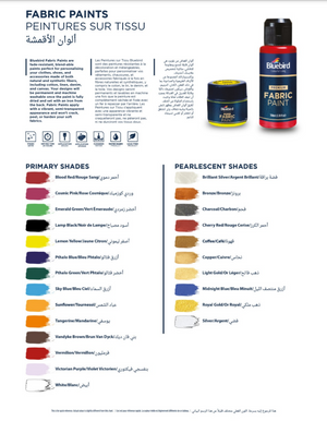Fabric Color Paint Bluebird 25ml