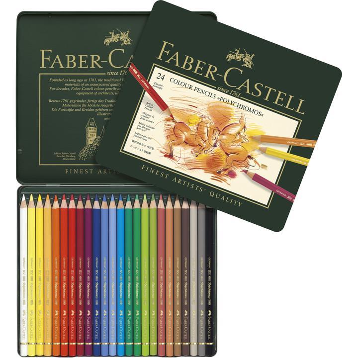 Faber Castell Polychromos Artists Colored Pencil Black