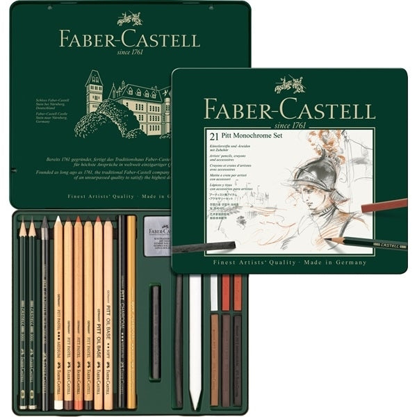 Faber Castell Pitt Monochrome Sets ( 4 sizes )