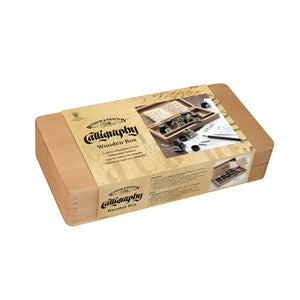 Winsor & Newton Calligraphy Ink Set in Wooden Box    8 x 14ml