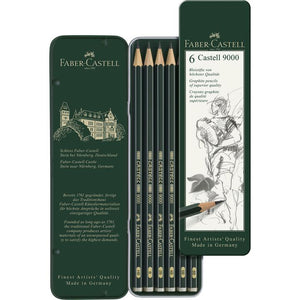 Faber Castell 9000 Degree Pencil Set  ( 3 sizes )