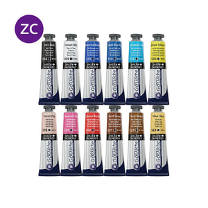 Daler Rowney Aquafine Gouache Opaque Watercolor Set of 12 x 15ml tubes