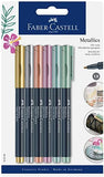 Faber Castell Metallic Marker Set of 6 and 12