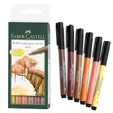Faber Castell Pitt Artist Pen Sets