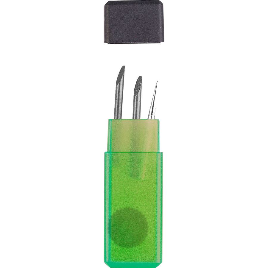 Faber Castell Quick-set compass with lever mechanism, black/green