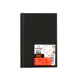 Canson Hard Binding One Art Book One, 100 gr ,  (98 Sheets)
