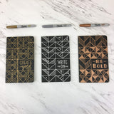Sharpie Permanent Metallic Markers Set of 3, Fine Tip, Assorted Metallic Colours