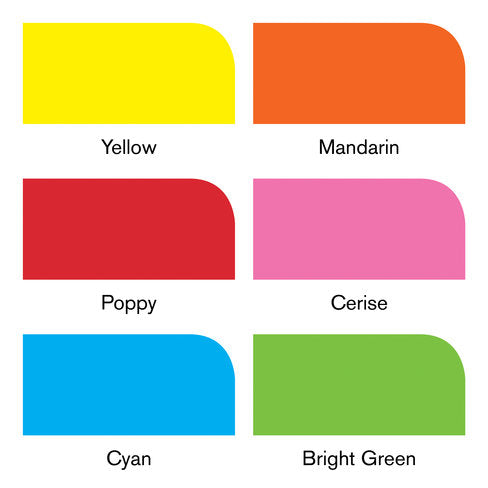 Winsor & Newton PRO MARKER SET of 6 (Vibrant Tones)