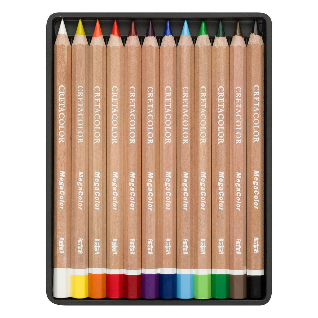 Cretacolor Mega Colored Pencils ( 3 sizes )