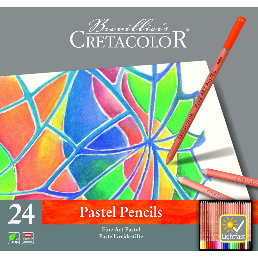 Cretacolor Fine Art Pastel Chalk Pencil, Set of 12 ,24 ,36 & 72