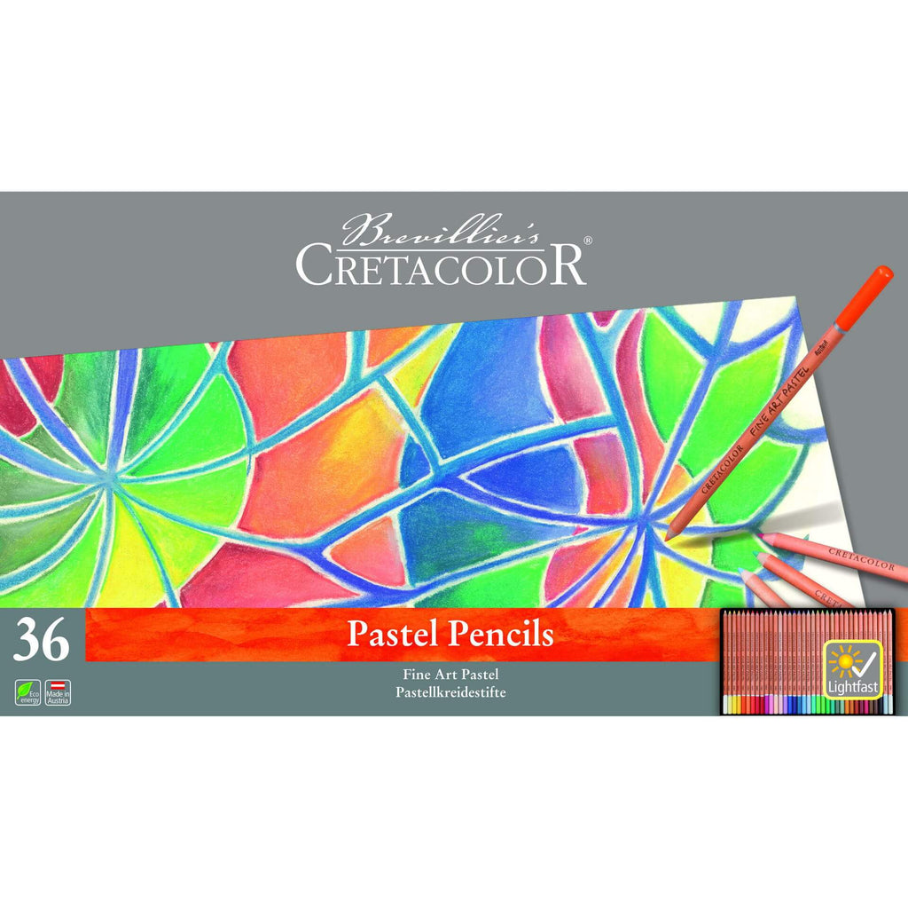 Cretacolor Fine Art Pastel Chalk Pencil, Set of 12 ,24 ,36 & 72