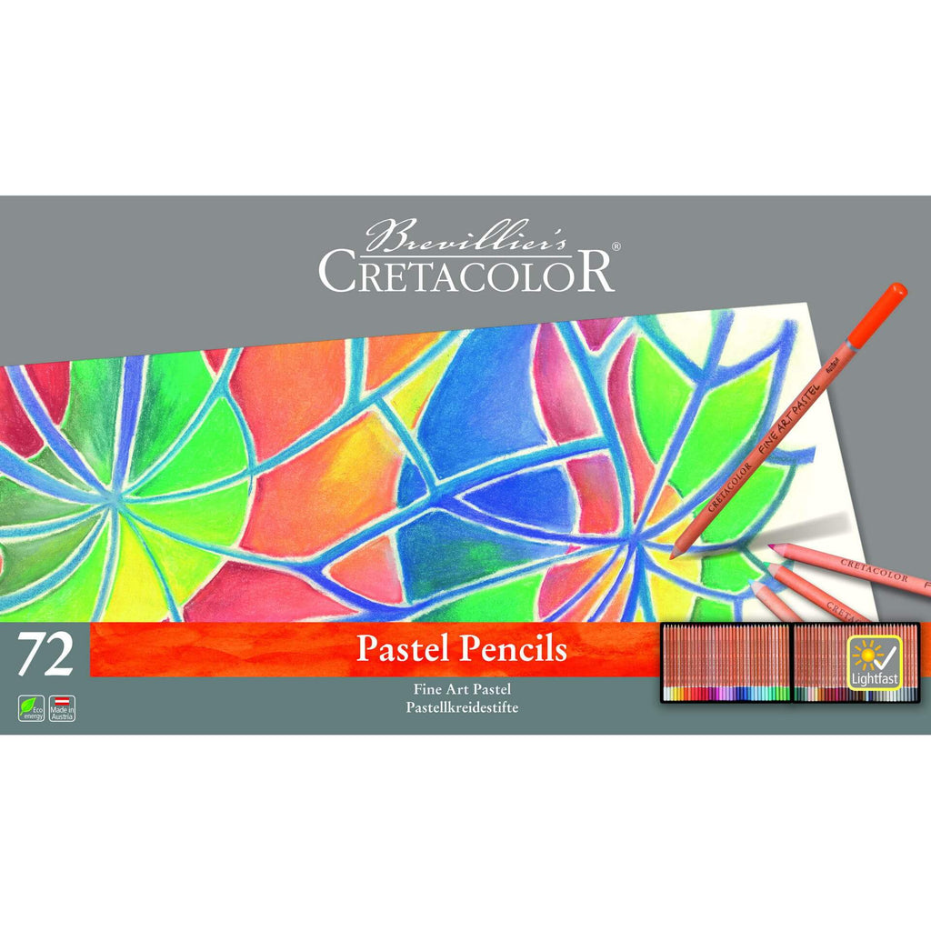 Cretacolor Fine Art Pastel Chalk Pencil, Set of 12 ,24 ,36 & 72