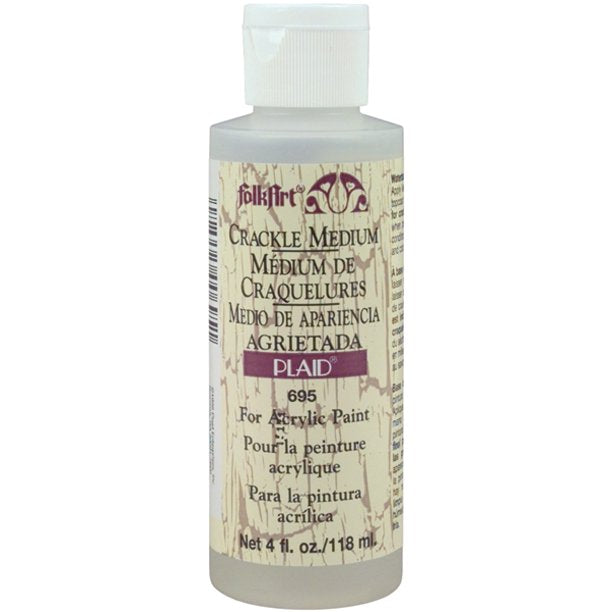 FolkArt Medium (4 Ounce), 695 Crackle Medium