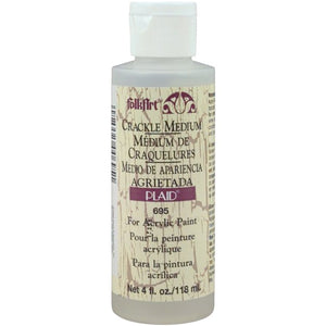 FolkArt Medium (4 Ounce), 695 Crackle Medium