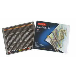 Derwent Graphatint Pencil Set ( colored soluble graphite pencil )