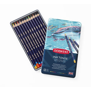 Derwent Inktense Water Color Ink Pencil Set ( 4 Sizes )