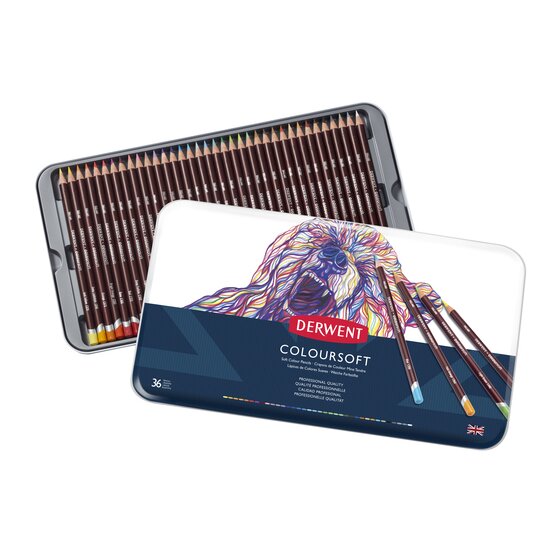 Derwent Colorsoft Color Pencil Set ( 4 sizes )