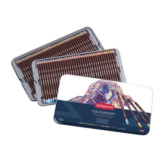 Derwent Colorsoft Color Pencil Set ( 4 sizes )
