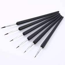 Keep Smiling Min Detail Liner Brush Set of 6 pc
