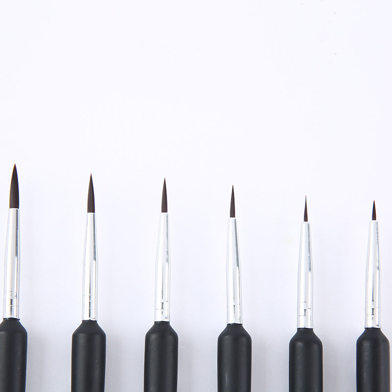 Keep Smiling Min Detail Liner Brush Set of 6 pc