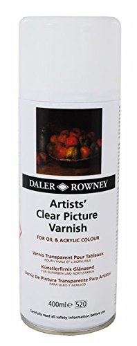 Daler Rowney Artists Clear Picture Varnish Aerosol 400 ml