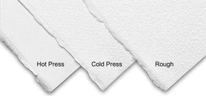Bockingford Cold Pressed ( NOT )  Water Color Paper Sheet ( 5 thickness )