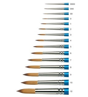 Winsor & Newton Cotman Water Color Brushes Sr 111