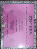 Arches Water Color Block , Satin/Hot Pressed Grian and Rough Grain , 300 gr, 20 sheets