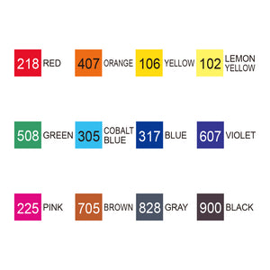 KURECOLOR TWIN WS 12 colors set