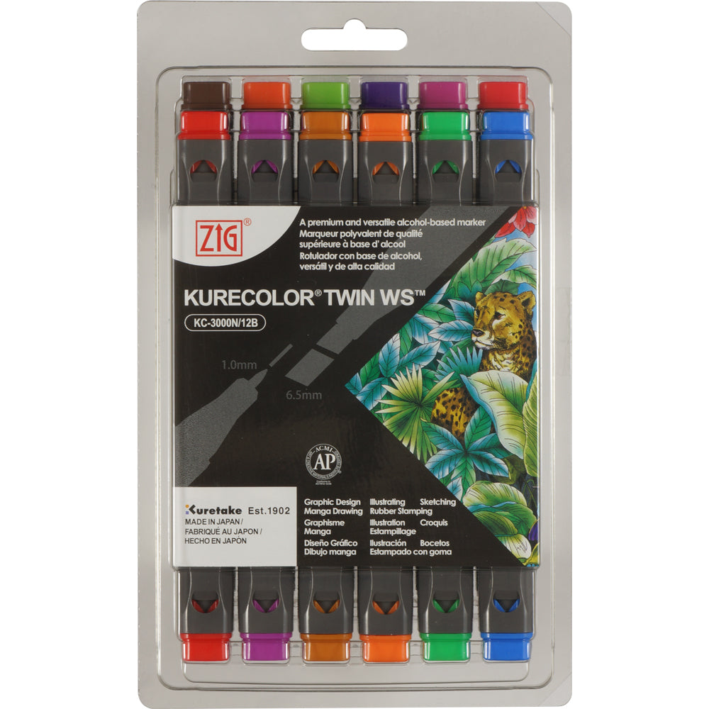 KURECOLOR TWIN WS 12 colors set