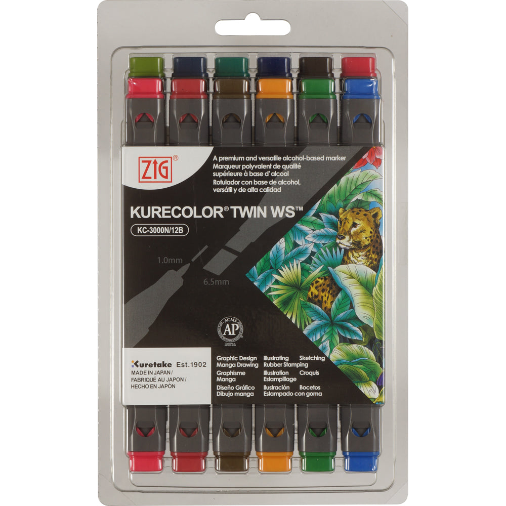 KURECOLOR TWIN WS 12 colors set