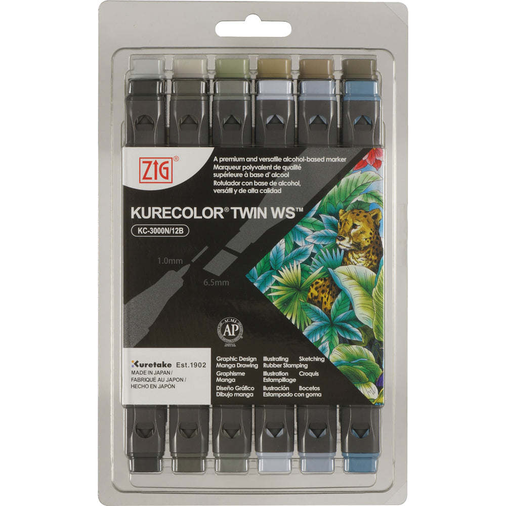 KURECOLOR TWIN WS 12 colors set