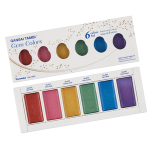 Gansai Tambi Gem Water Color Set, Kuretake
