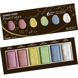 Gansai Tambi Pearl Water Color Set, Kuretake