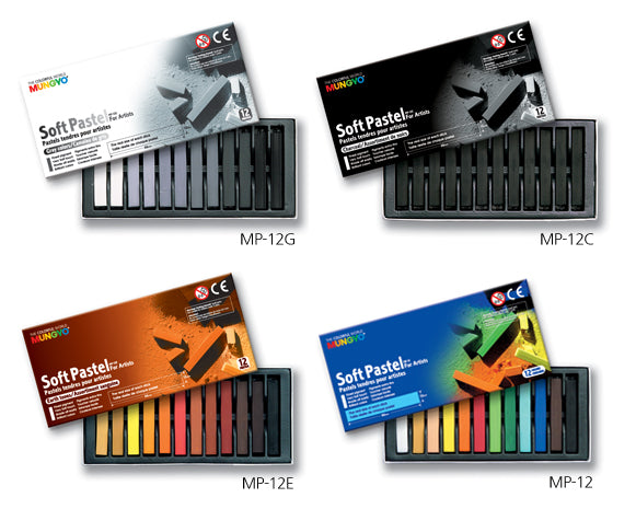 Mungyo Soft Pastel for Artists, MP Series Full Size