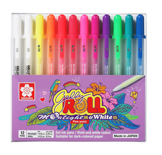 Sakura Jelly Roll Moonlight Set of 12 Colors
