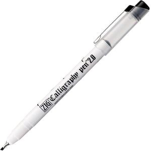 Zig Calligraphy Pen Oblique Tip ( 3 sizes 4 Colors each )