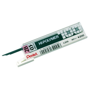 Pentel Hi Polymer Lead 0.5 mm ( 40 pc per tube )