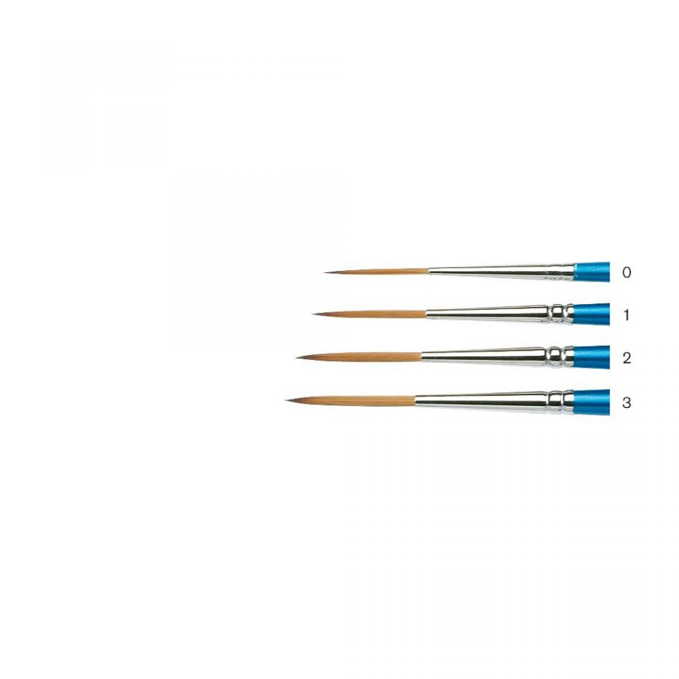 Winsor & Newton High Quality Synthetic Long Hair Rigger Watercolour brush Cotman Sr 333