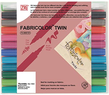 Zig Textile Fabricolor Twin Set of 24