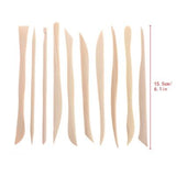 Wooden Modelling Tool Set 6