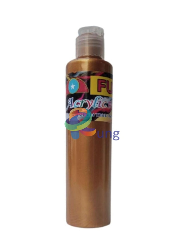 Acrylic Color 225 Ml ( Local Made ) Gold