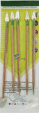 Acrylic Plastic Qalam Pen For Arabic Islamic Calligraphy - Set Of 5 (1 To Mm) Sets