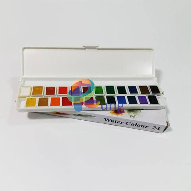 Aghamiri Artist Watercolor Cake Set Of 24 Water Color