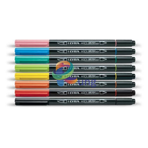 Aqua Brush Duo Marker Set Markers