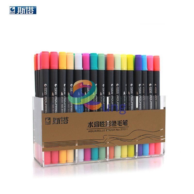 Aquarelle Brush Marker Set Of 80 Markers