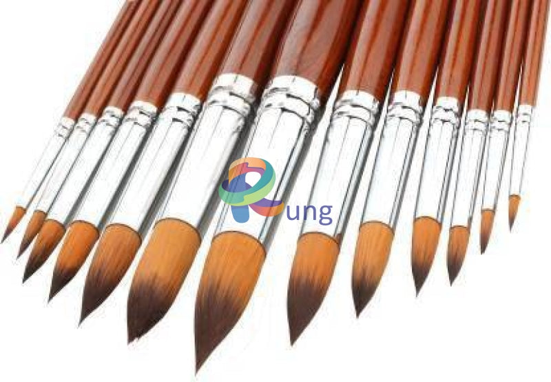 Brush Set Round Shape Brushes