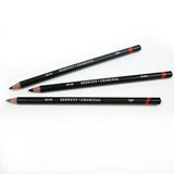 Derwent Charcoal Pencil Black ( Soft / Dark & Medium )